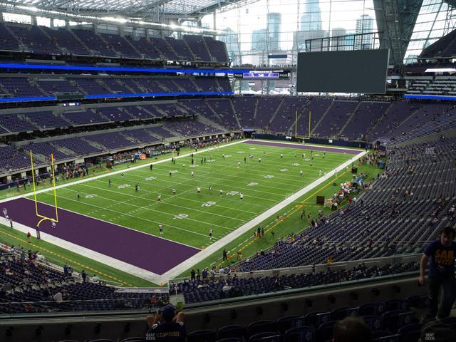 U.S. Bank Stadium - Section 219 Seat View
