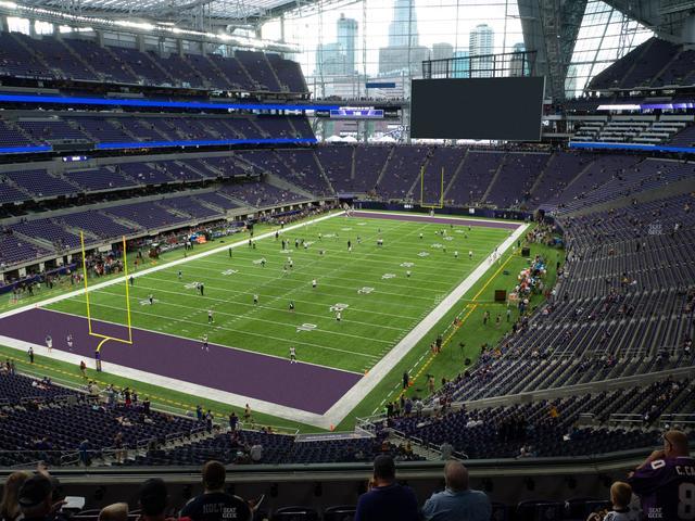U.S. Bank Stadium - Section 220 Seat View