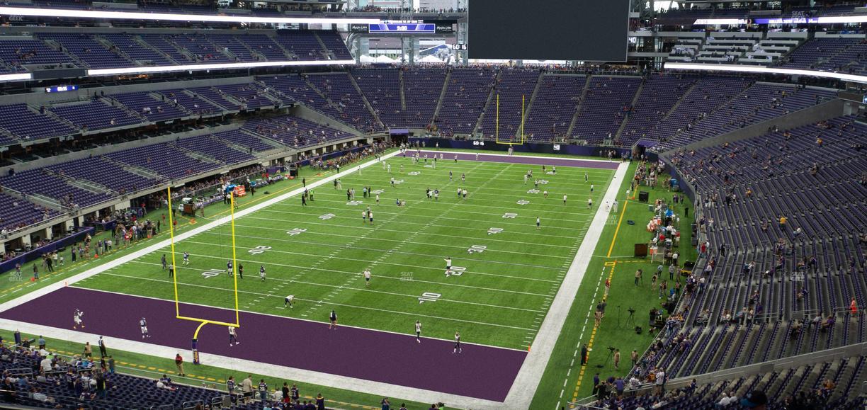 U.S. Bank Stadium - Section 221 Seat View