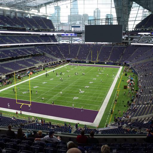 U.S. Bank Stadium - Section 221 Seat View