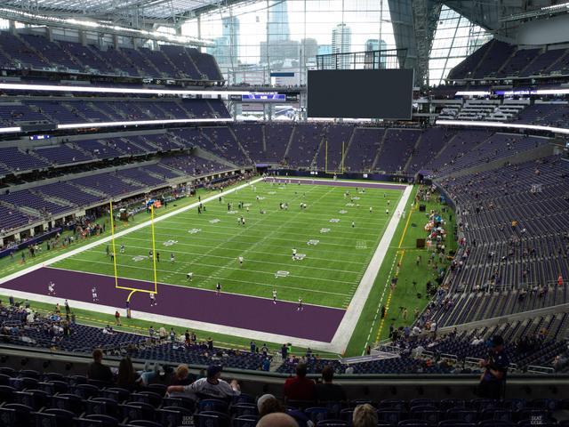 U.S. Bank Stadium - Section 221 Seat View