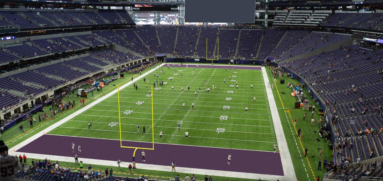 U.S. Bank Stadium - Section 222 Seat View
