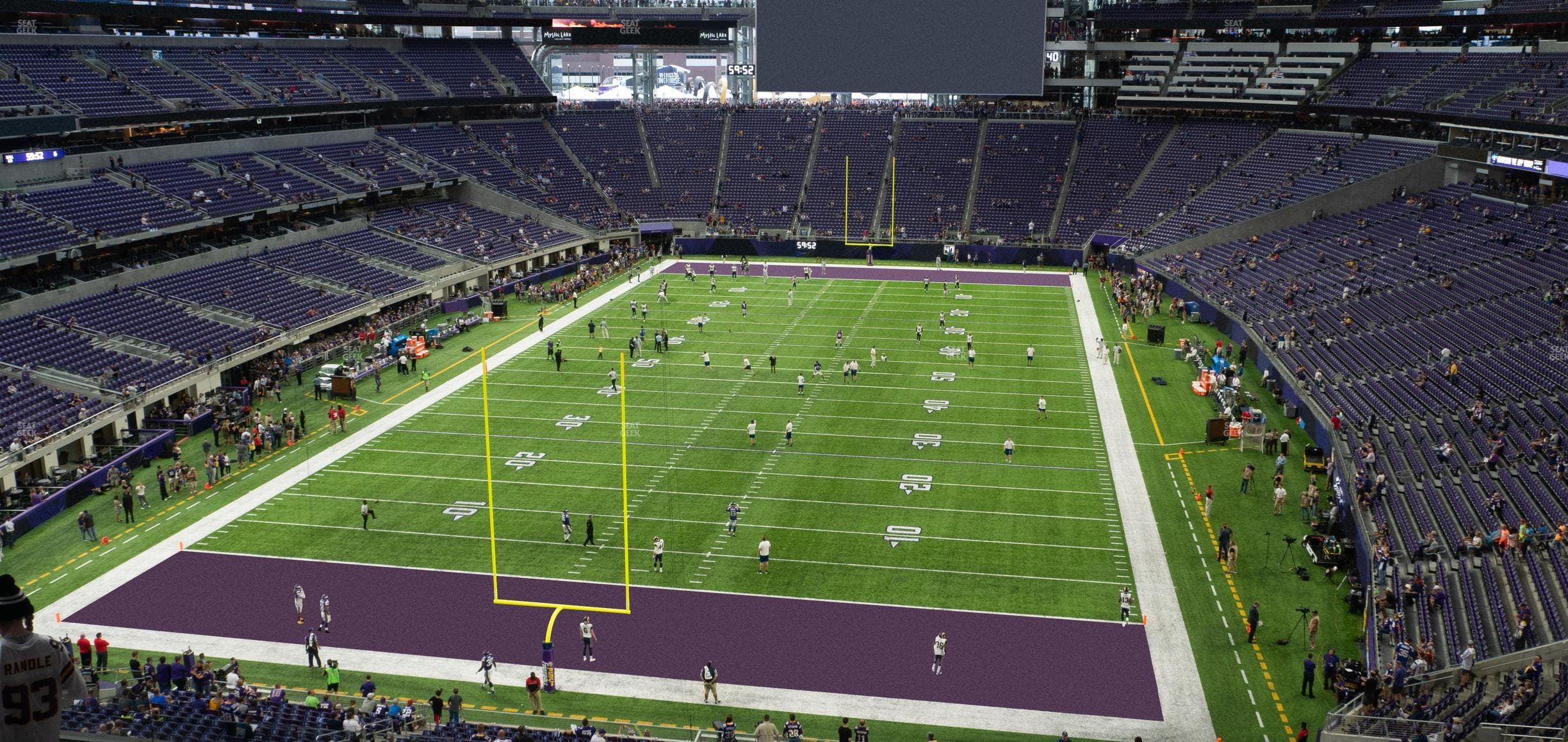 U.S. Bank Stadium - Section 222 Seat View