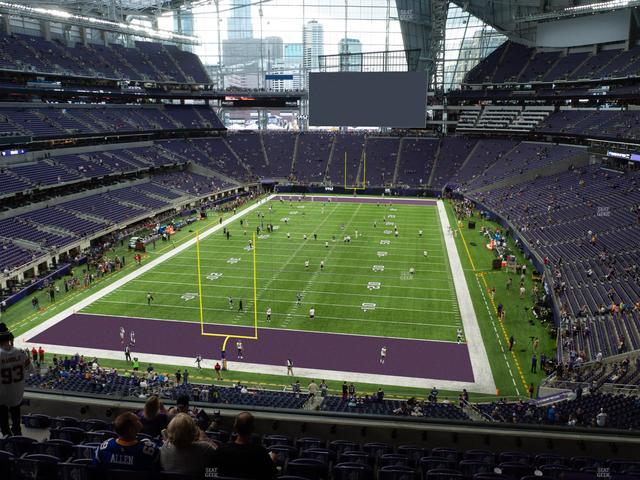 U.S. Bank Stadium - Section 222 Seat View