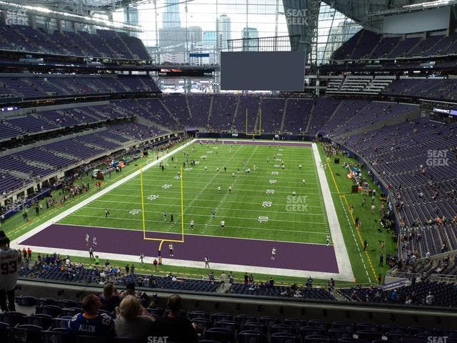 U.S. Bank Stadium - Section 222 Seat View