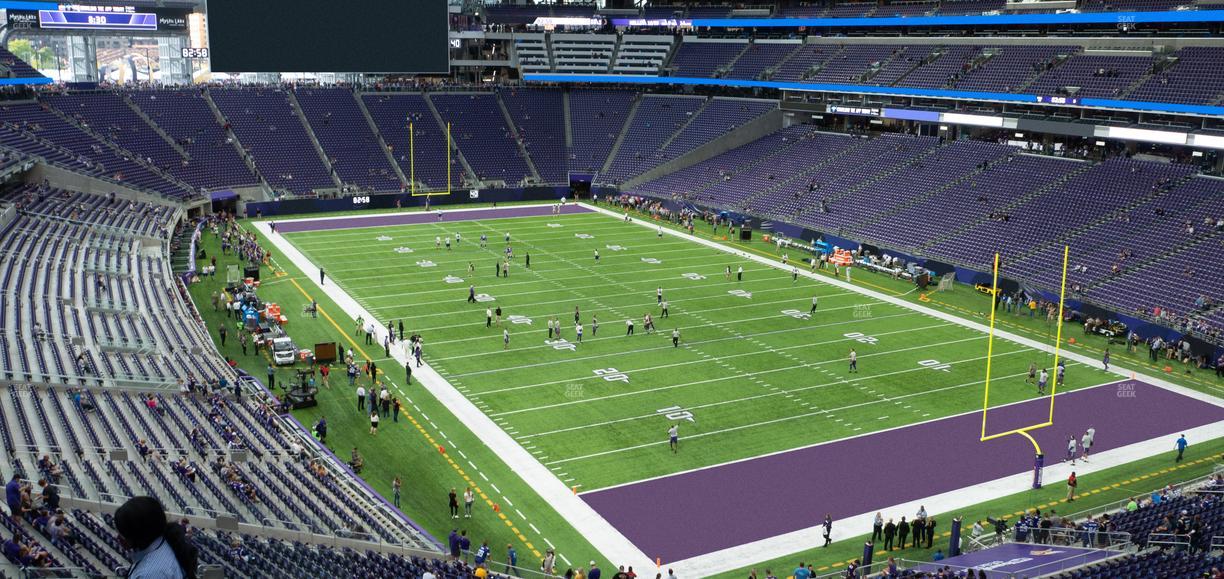 U.S. Bank Stadium - Section 225 Seat View