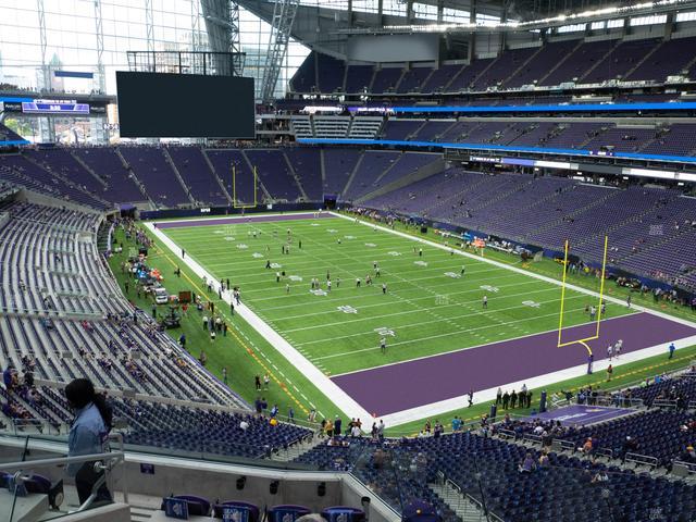U.S. Bank Stadium - Section 225 Seat View
