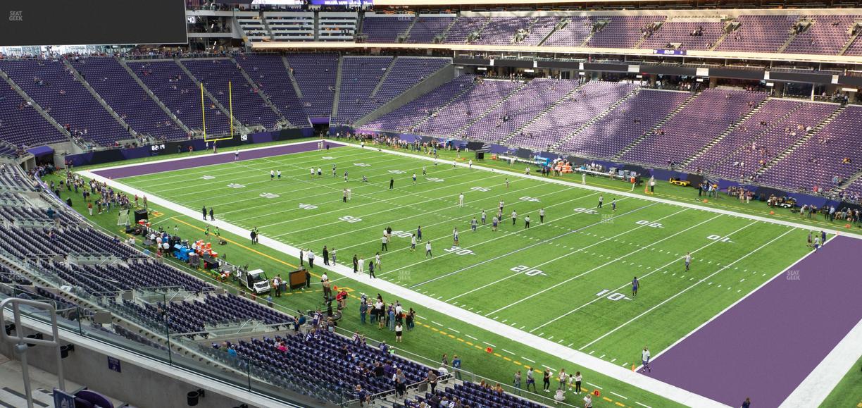 U.S. Bank Stadium - Section 228 Seat View