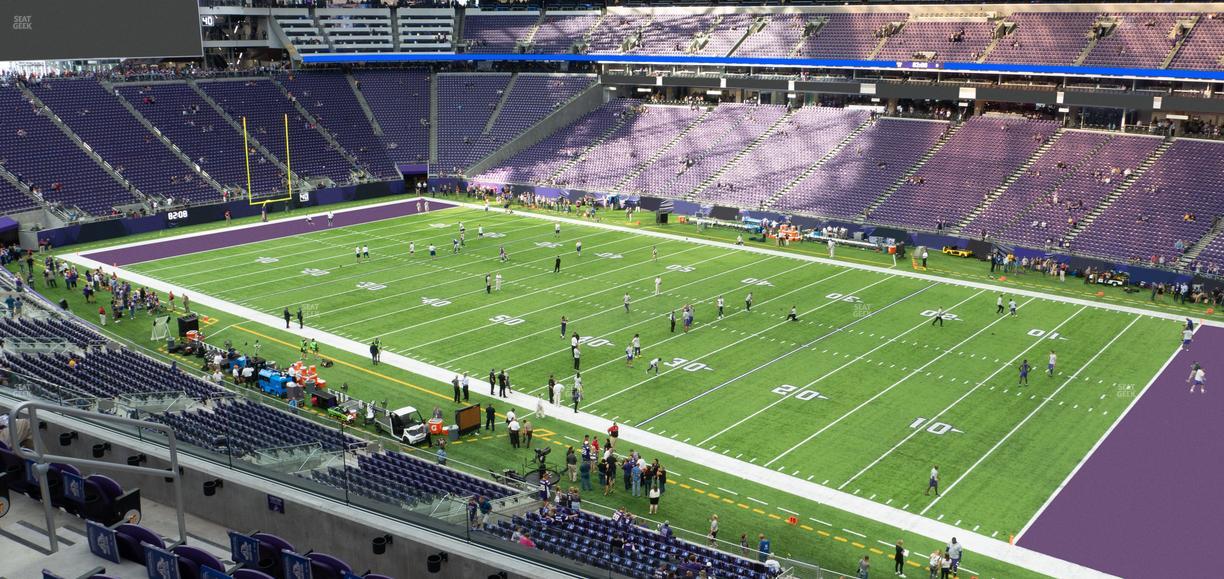 U.S. Bank Stadium - Section 229 Seat View