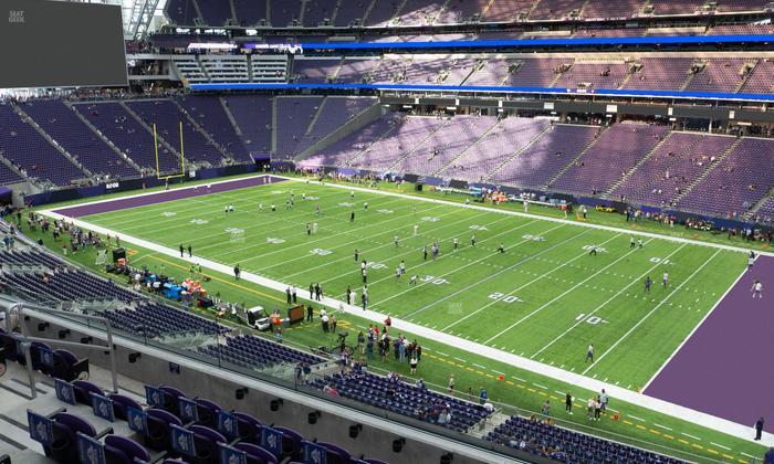 U.S. Bank Stadium - Section 229 Seat View