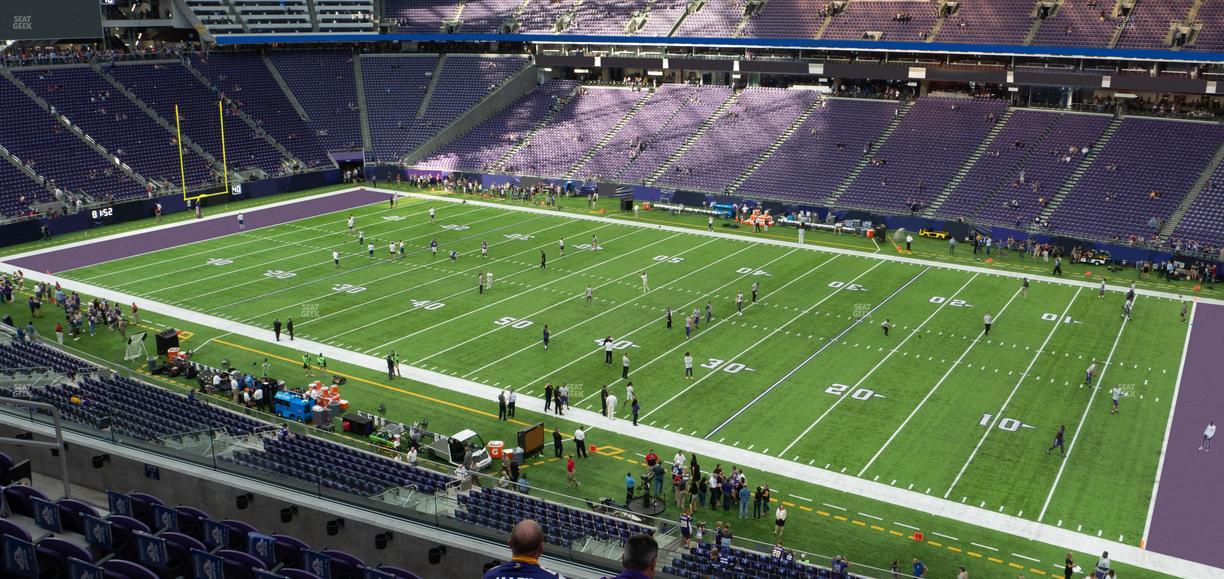 U.S. Bank Stadium - Section 230 Seat View