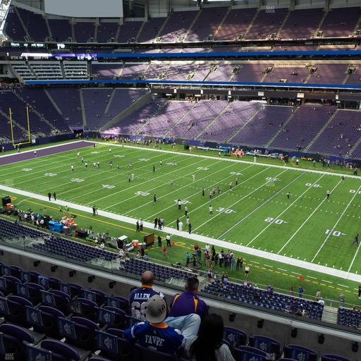 U.S. Bank Stadium - Section 230 Seat View