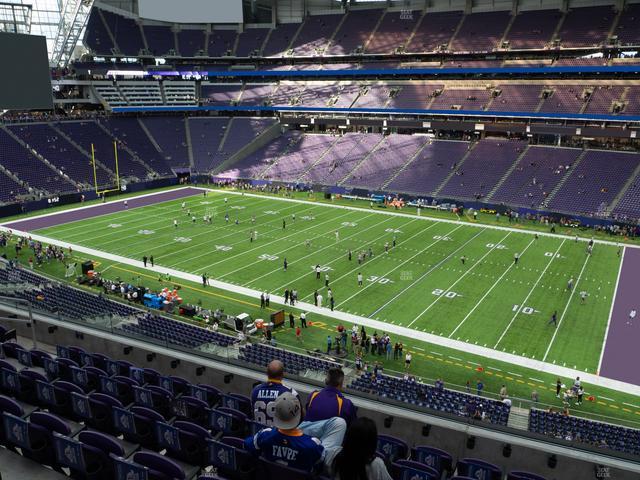 U.S. Bank Stadium - Section 230 Seat View