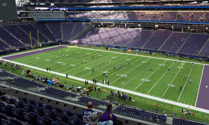 U.S. Bank Stadium - Section 230 Seat View