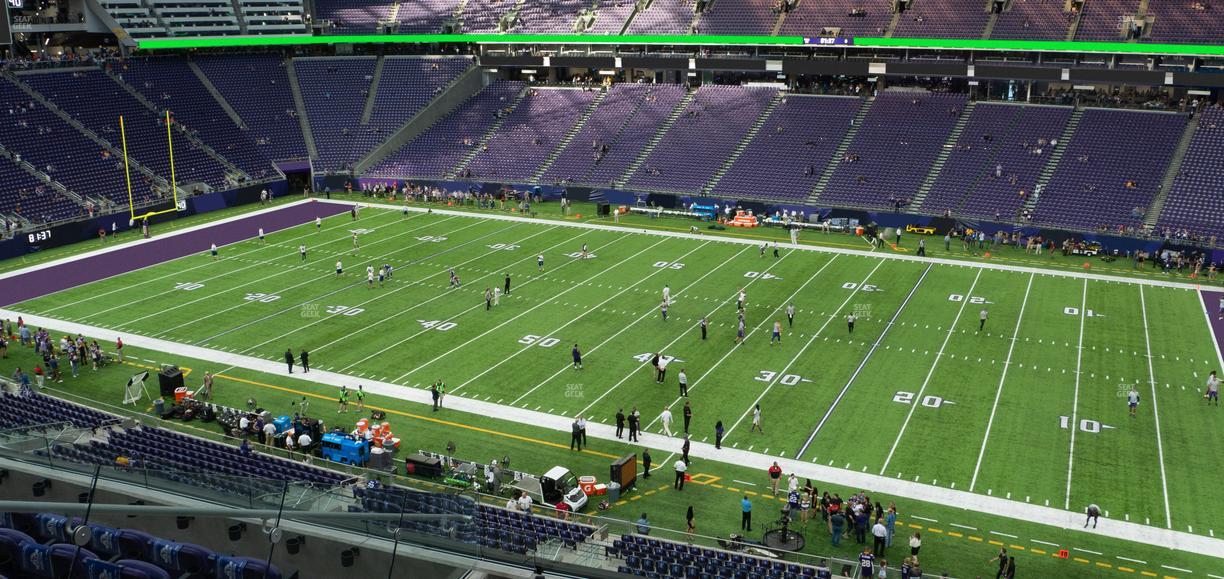 U.S. Bank Stadium - Section 231 Seat View
