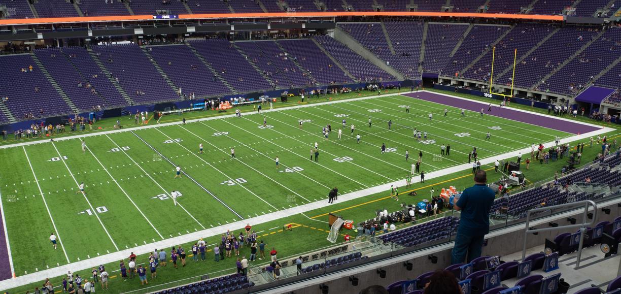 U.S. Bank Stadium - Section 238 Seat View