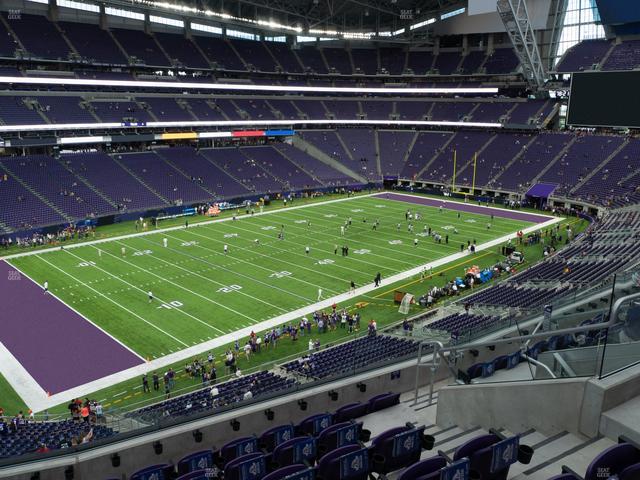 U.S. Bank Stadium - Section 240 Seat View