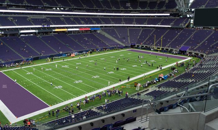 U.S. Bank Stadium - Section 240 Seat View