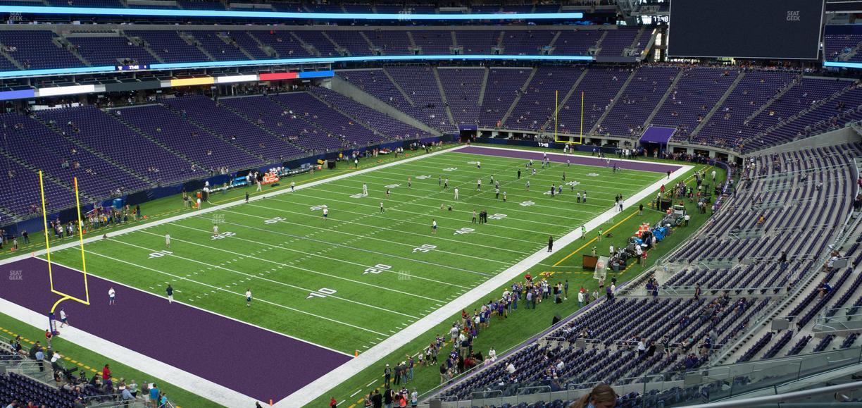 U.S. Bank Stadium - Section 242 Seat View