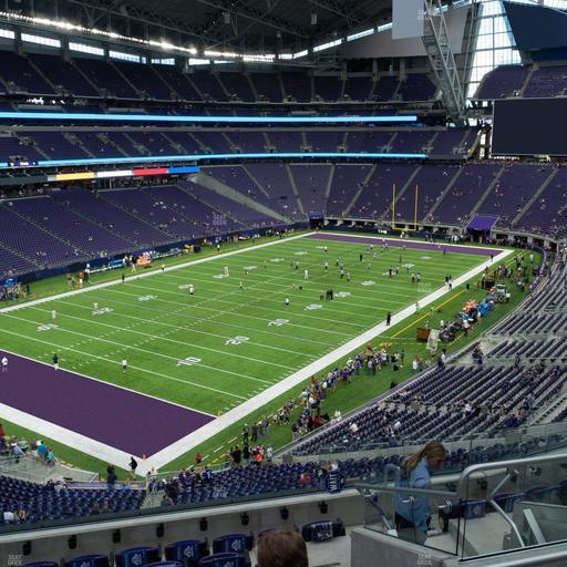 U.S. Bank Stadium - Section 242 Seat View