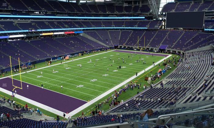 U.S. Bank Stadium - Section 242 Seat View