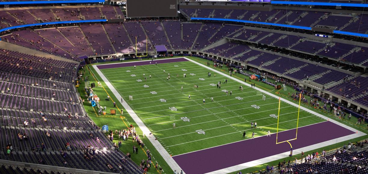 U.S. Bank Stadium - Section 302 Seat View