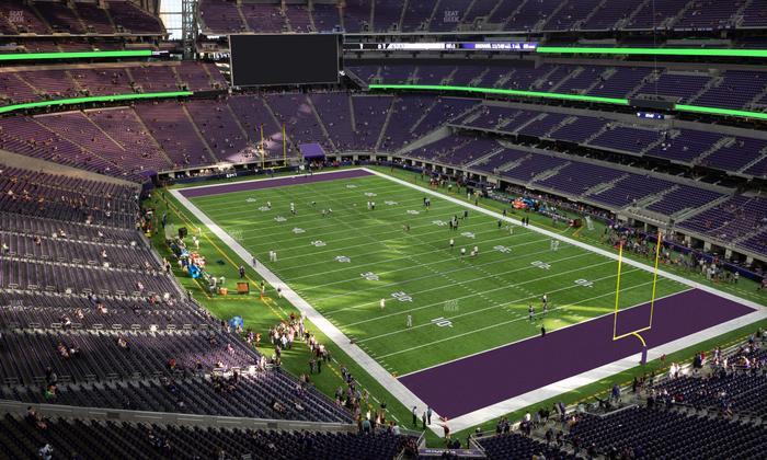 U.S. Bank Stadium - Section 303 Seat View