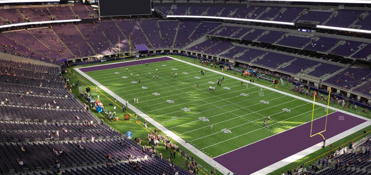 U.S. Bank Stadium - Section 304 Seat View