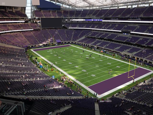 U.S. Bank Stadium - Section 304 Seat View