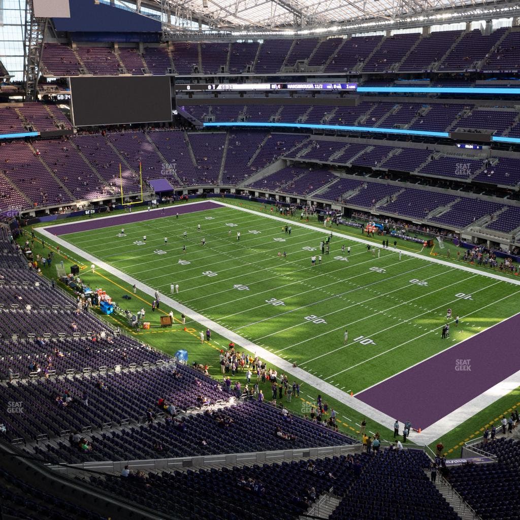U.S. Bank Stadium - Section 305 Seat View
