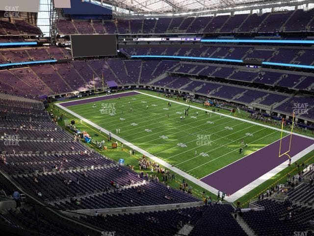 U.S. Bank Stadium - Section 305 Seat View