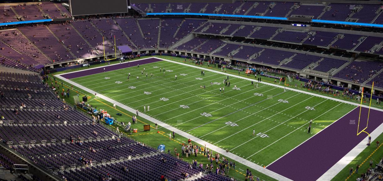 U.S. Bank Stadium - Section 306 Seat View
