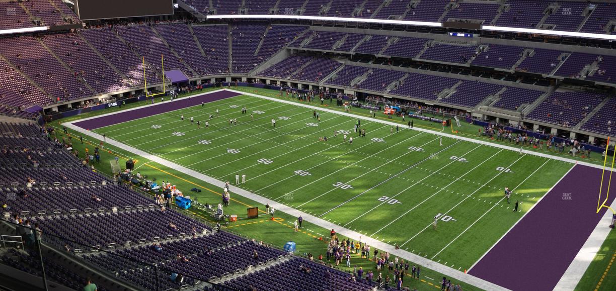U.S. Bank Stadium - Section 307 Seat View