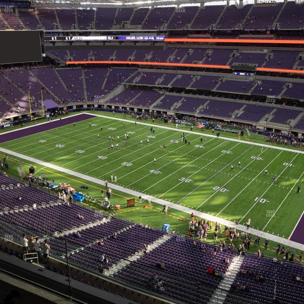 U.S. Bank Stadium - Section 308 Seat View