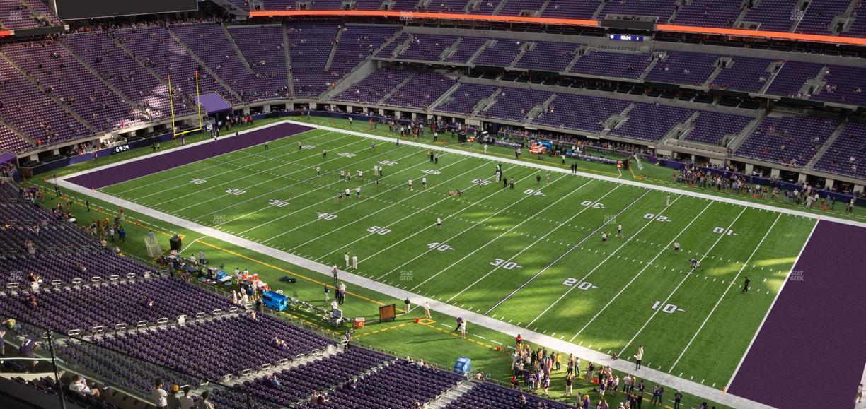 U.S. Bank Stadium - Section 308 Seat View