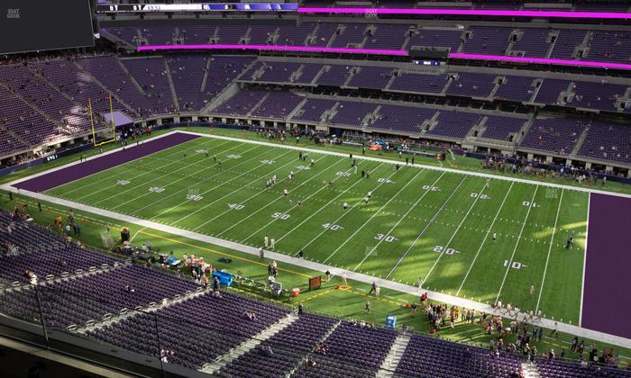 U.S. Bank Stadium - Section 309 Seat View