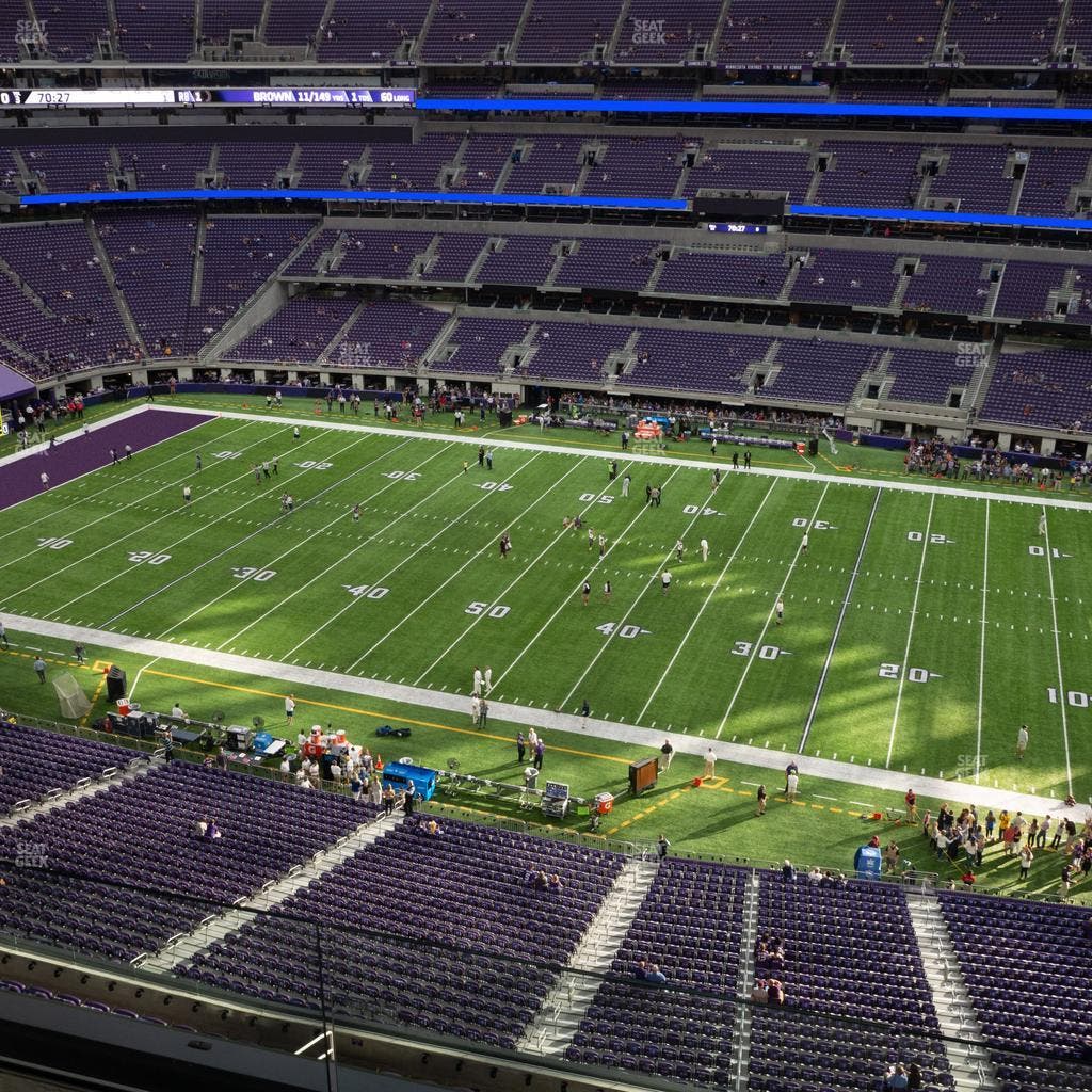 U.S. Bank Stadium - Section 310 Seat View