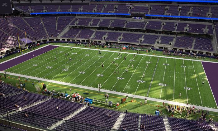 U.S. Bank Stadium - Section 310 Seat View