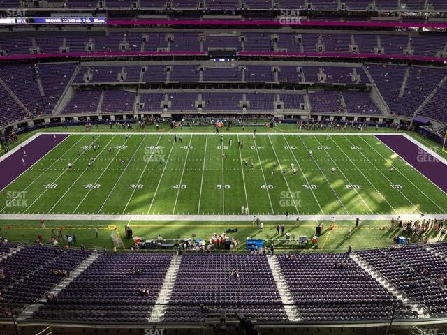 U.S. Bank Stadium - Section 312 Seat View