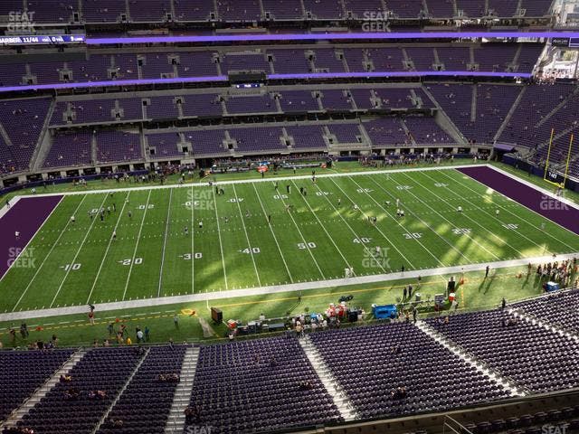 U.S. Bank Stadium - Section 313 Seat View