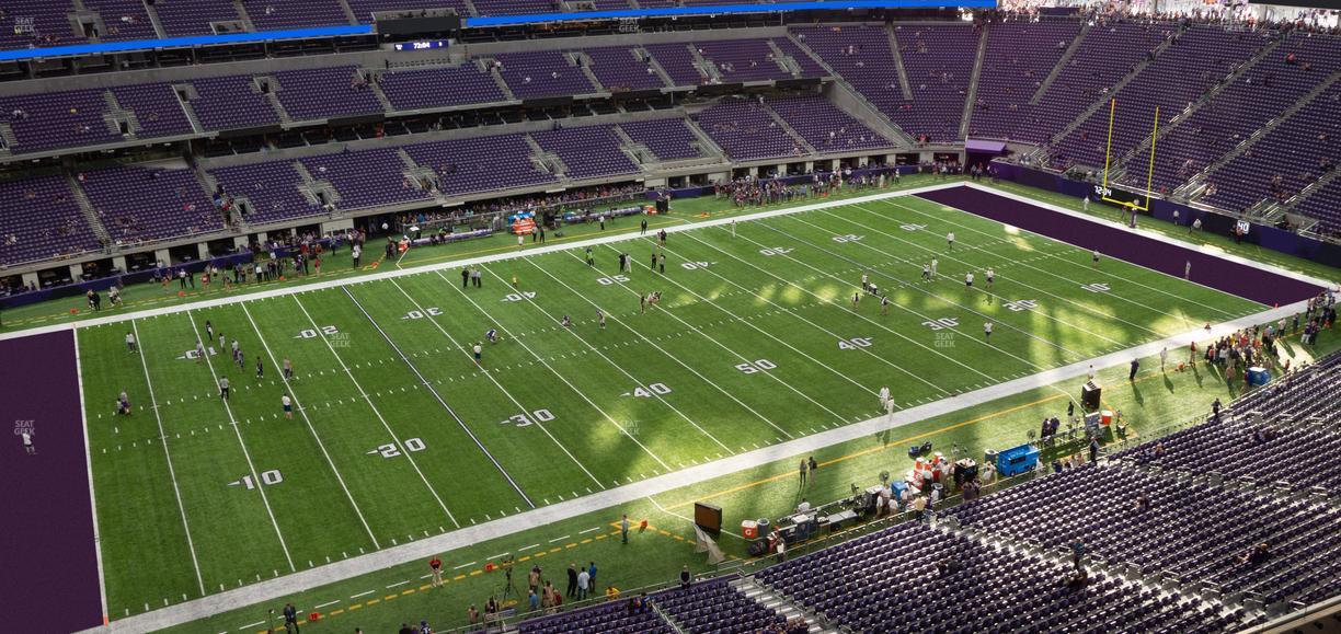 U.S. Bank Stadium - Section 315 Seat View