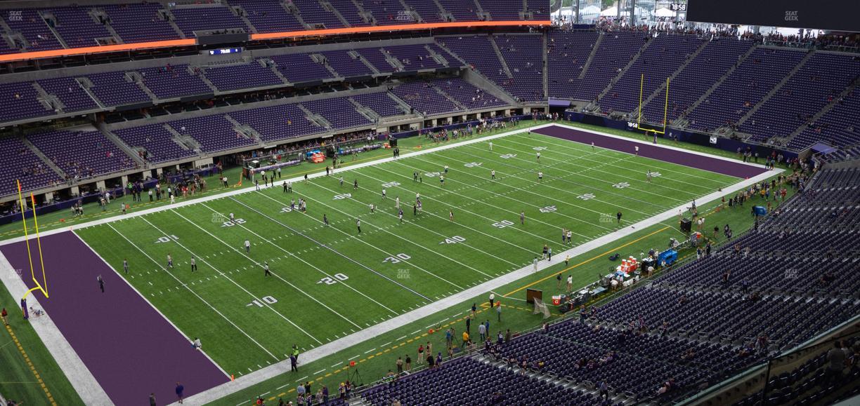 U.S. Bank Stadium - Section 317 Seat View