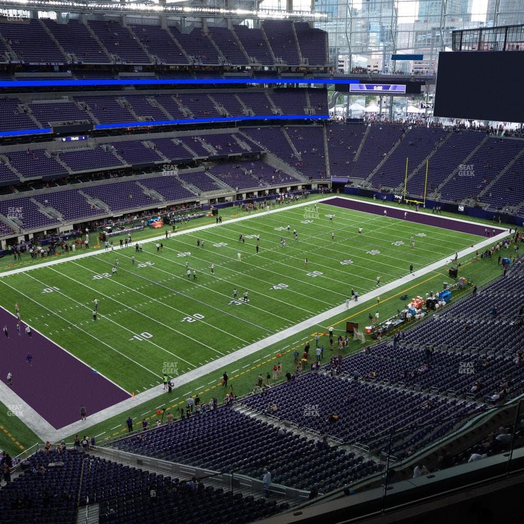U.S. Bank Stadium - Section 318 Seat View