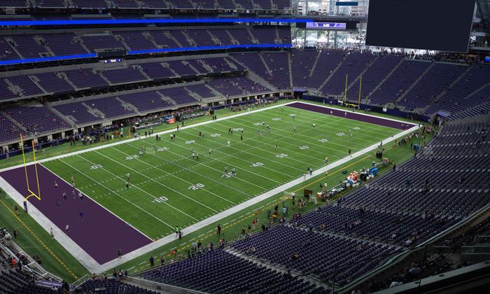 U.S. Bank Stadium - Section 318 Seat View