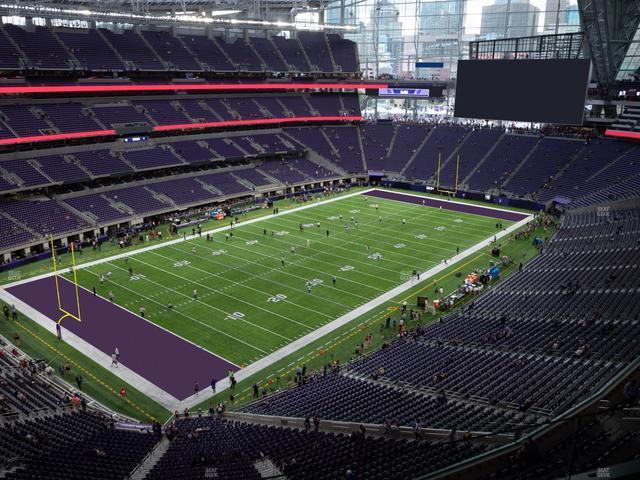 U.S. Bank Stadium - Section 319 Seat View