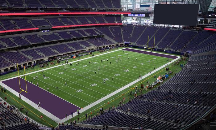 U.S. Bank Stadium - Section 319 Seat View