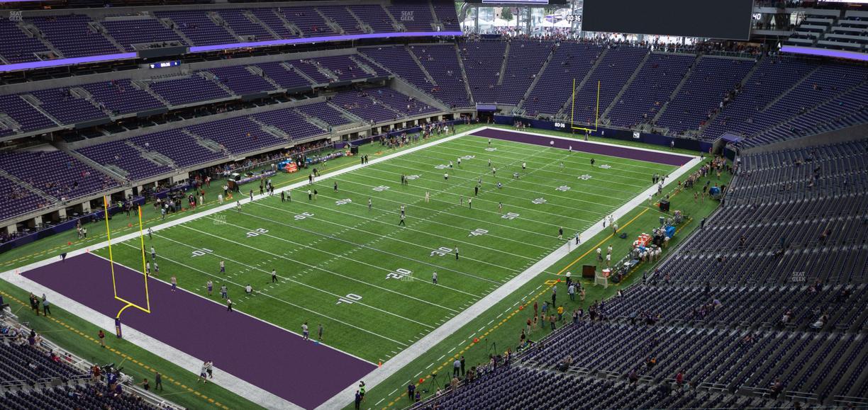 U.S. Bank Stadium - Section 320 Seat View