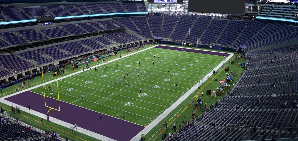 U.S. Bank Stadium - Section 321 Seat View