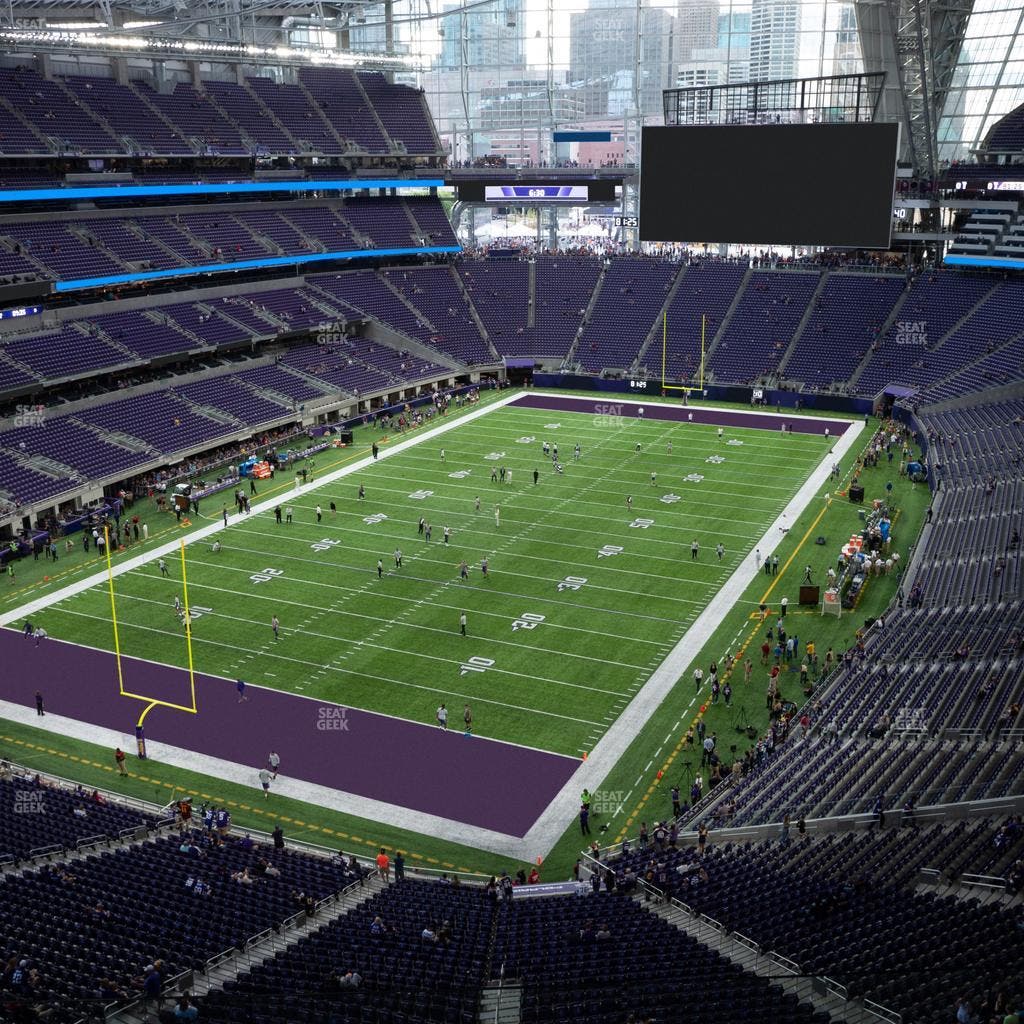 U.S. Bank Stadium - Section 322 Seat View