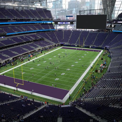 U.S. Bank Stadium - Section 322 Seat View